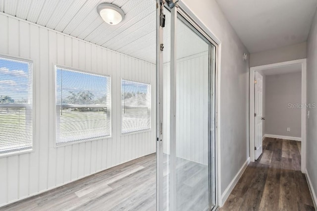 38323 11th Ave, Zephyrhills, FL 33542 - hall with wood finished floors