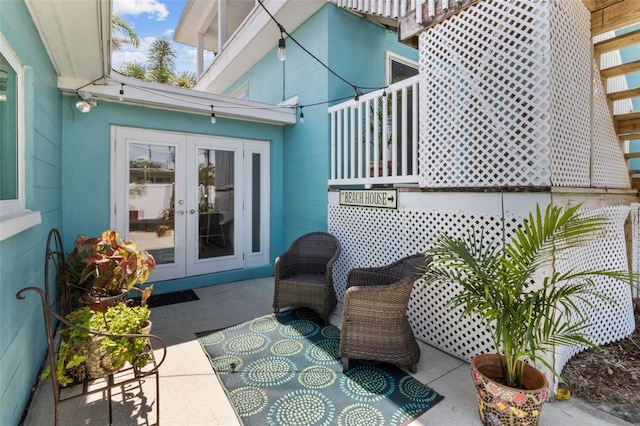 7950 Causeway Blvd N, Saint Petersburg, FL 33707 - view of patio with french doors