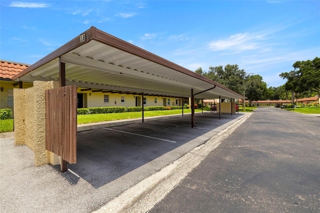 1701 Pinehurst Rd Unit 18D, Dunedin, FL 34698 - view of covered parking lot
