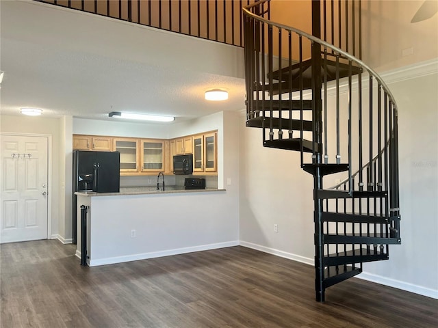2400 Feather Sound Dr Unit 935, Clearwater, FL 33762 - stairs featuring wood finished floors