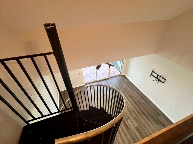 2400 Feather Sound Dr Unit 935, Clearwater, FL 33762 - stairs with wood finished floors