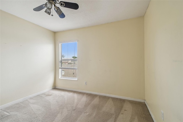 10343 Avelar Ridge Dr, Riverview, FL 33578 - carpeted spare room featuring baseboards and ceiling fan