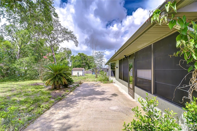 11070 Tilburg St, Spring Hill, FL 34608 - view of yard with a patio