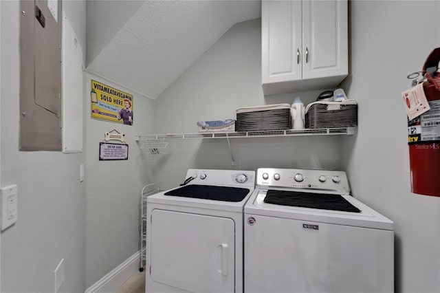 5642 Simonton St, Bradenton, FL 34203 - laundry room with independent washer and dryer and cabinet space