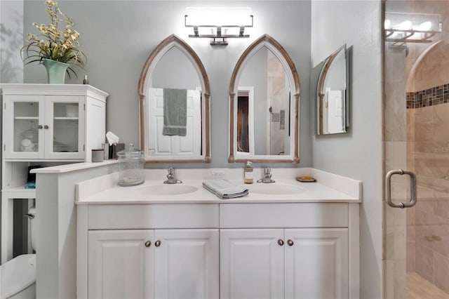 5642 Simonton St, Bradenton, FL 34203 - full bath with a shower stall and double vanity