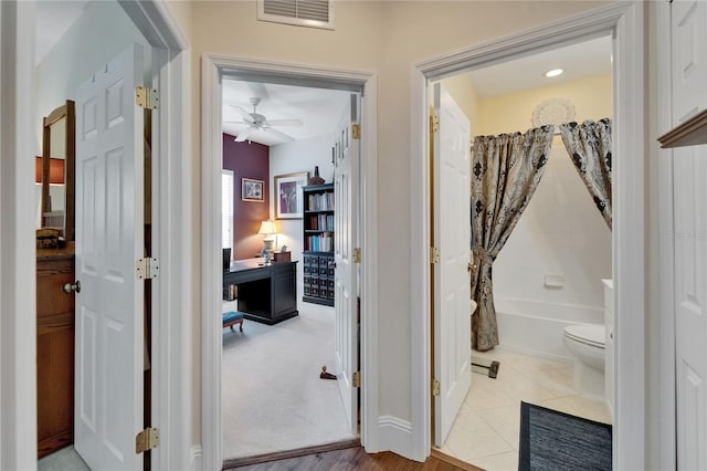 5642 Simonton St, Bradenton, FL 34203 - corridor with a desk