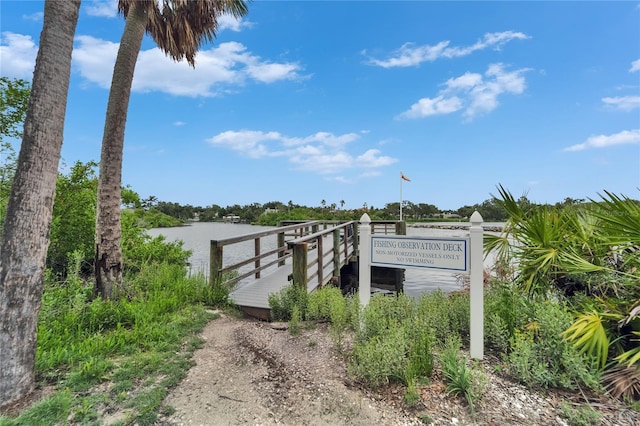 5642 Simonton St, Bradenton, FL 34203 - view of dock area