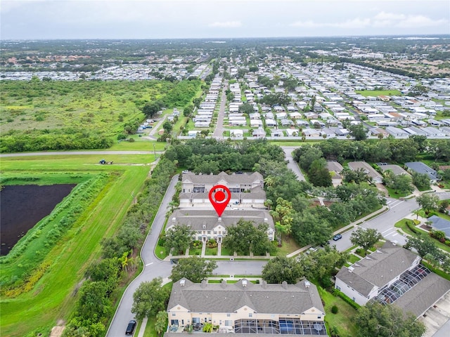 5642 Simonton St, Bradenton, FL 34203 - aerial overview of property's location featuring nearby suburban area and a large body of water