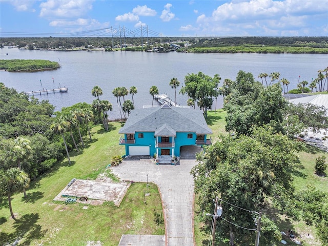 7715 Riverview Dr, Riverview, FL 33578 - view of subject property featuring a nearby body of water