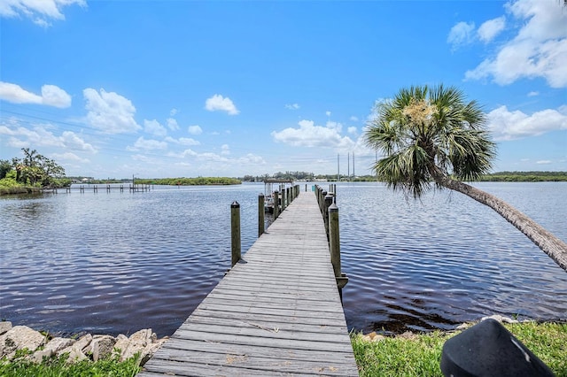 7715 Riverview Dr, Riverview, FL 33578 - dock area with a water view