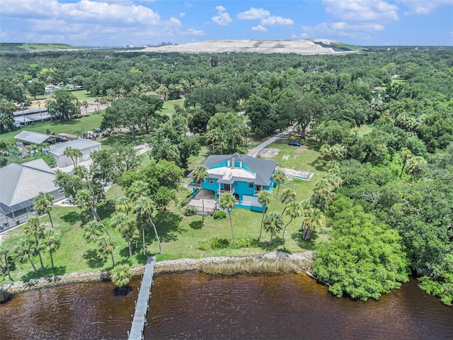 7715 Riverview Dr, Riverview, FL 33578 - bird's eye view of a large body of water and a forest