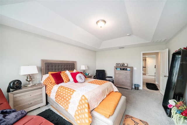 2101 Sunset Wind Loop, Oldsmar, FL 34677 - carpeted bedroom featuring a raised ceiling