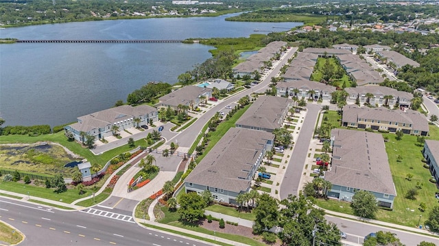 2101 Sunset Wind Loop, Oldsmar, FL 34677 - aerial view of residential area featuring a large body of water