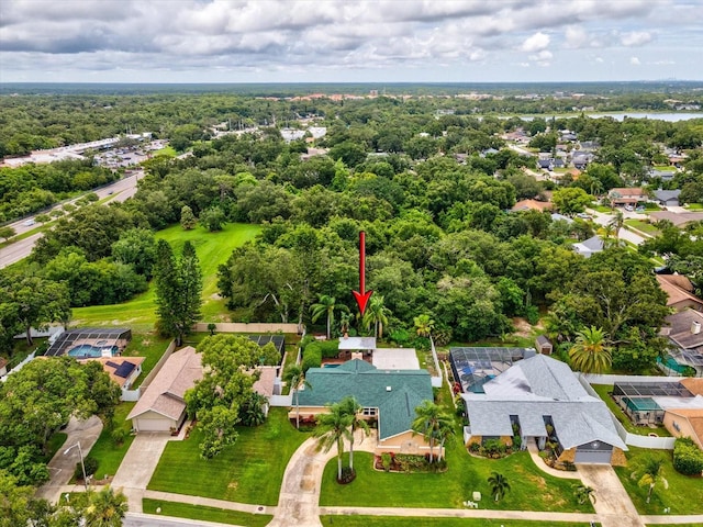 5110 Lake Valencia Blvd E, Palm Harbor, FL 34684 - aerial perspective of suburban area