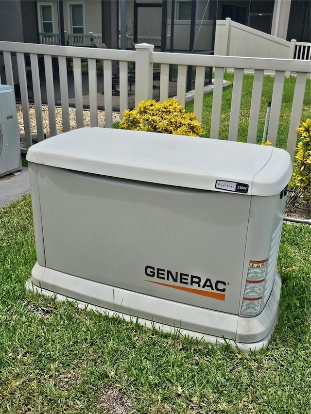 2802 Devonoak Blvd, Land O Lakes, FL 34638 - exterior view of a power unit and a cooling unit