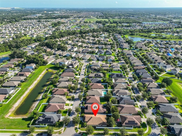 12218 Avondale Oak Pl, Riverview, FL 33578 - aerial overview of property's location with nearby suburban area