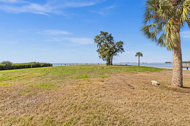 630 Windrush Bay Dr Unit 630, Tarpon Springs, FL 34689 - view of grassy yard featuring a water view