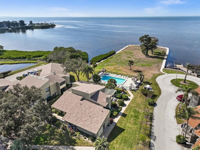 630 Windrush Bay Dr Unit 630, Tarpon Springs, FL 34689 - drone / aerial view of a large body of water