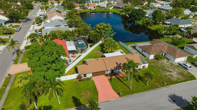 3302 69th St W, Bradenton, FL 34209 - aerial perspective of suburban area with a nearby body of water