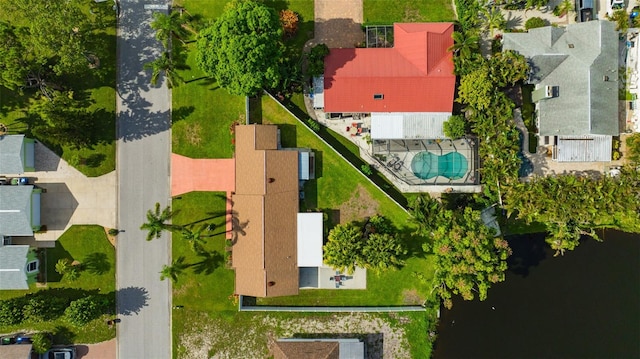 3302 69th St W, Bradenton, FL 34209 - bird's eye view of a large body of water and a pool area