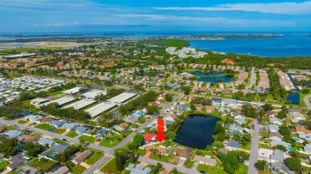 3302 69th St W, Bradenton, FL 34209 - view of property location featuring a large body of water and nearby suburban area