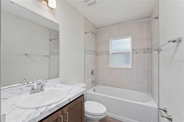 11958 Stone Pine St, Riverview, FL 33569 - bathroom with vanity and shower / bath combination