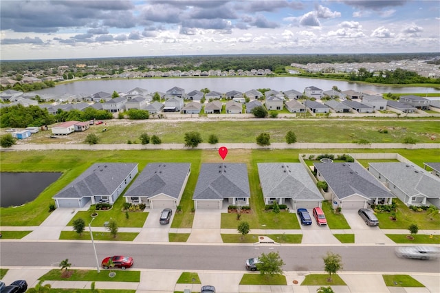 11958 Stone Pine St, Riverview, FL 33569 - aerial view of residential area with a nearby body of water