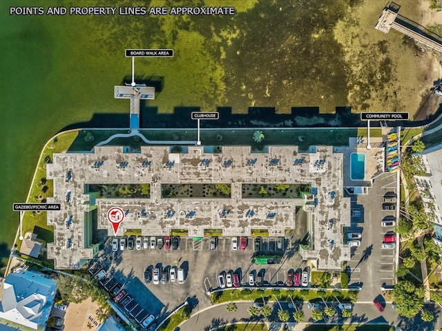 464 N Paula Dr Unit 106, Dunedin, FL 34698 - bird's eye view