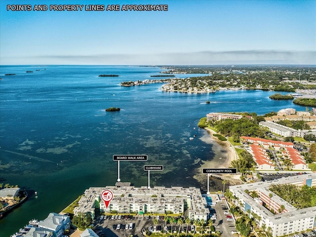 464 N Paula Dr Unit 106, Dunedin, FL 34698 - view of urban area featuring a large body of water
