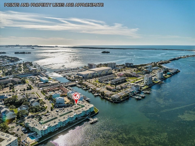 464 N Paula Dr Unit 106, Dunedin, FL 34698 - drone / aerial view of a nearby body of water