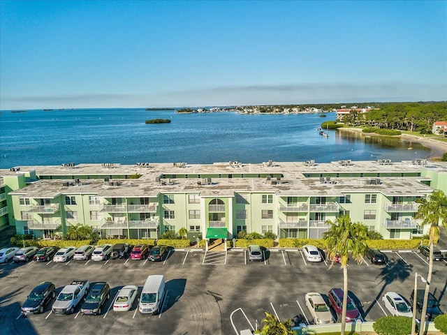 464 N Paula Dr Unit 106, Dunedin, FL 34698 - bird's eye view of a nearby body of water and apartment complex
