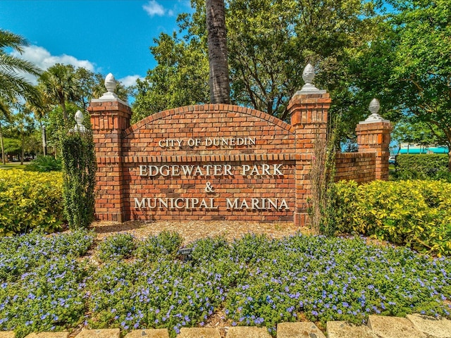 464 N Paula Dr Unit 106, Dunedin, FL 34698 - view of community sign