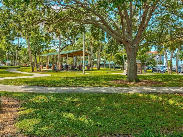 464 N Paula Dr Unit 106, Dunedin, FL 34698 - surrounding community with a yard