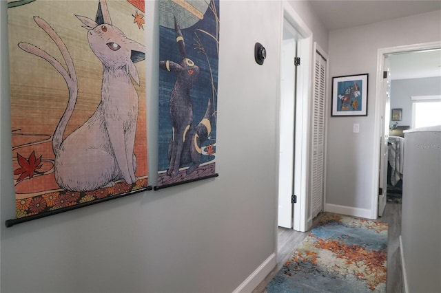 72 Pine Island Cir, Kissimmee, FL 34743 - corridor with baseboards
