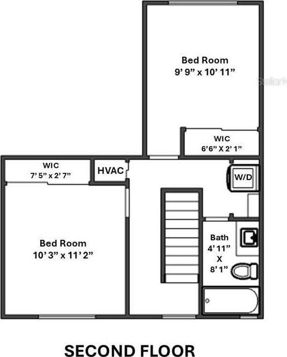 72 Pine Island Cir, Kissimmee, FL 34743 - view of property floor plan