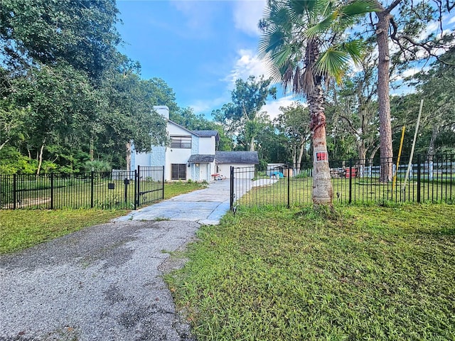 10928 Echo Loop, New Port Richey, FL 34654 - view of street featuring a gated entry