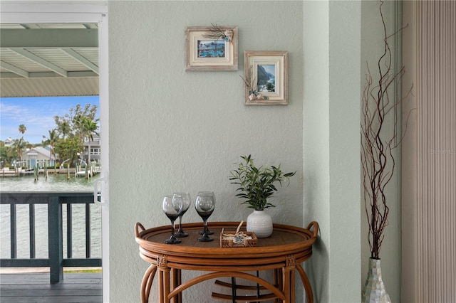 131 N Tessier Dr, St Pete Beach, FL 33706 - detailed view of a textured wall