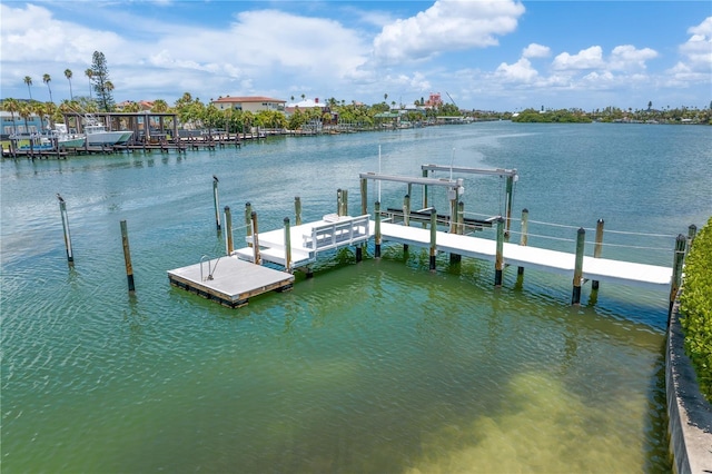 131 N Tessier Dr, St Pete Beach, FL 33706 - dock featuring a water view