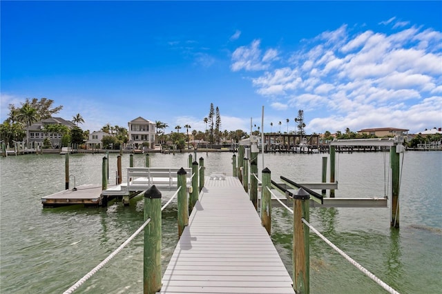 131 N Tessier Dr, St Pete Beach, FL 33706 - dock area with a water view
