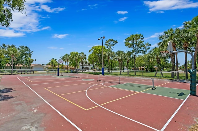 131 N Tessier Dr, St Pete Beach, FL 33706 - view of sport court featuring community basketball court