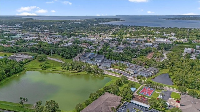 527 Jetstar Ln, Oldsmar, FL 34677 - aerial view of a large body of water and a tree filled landscape