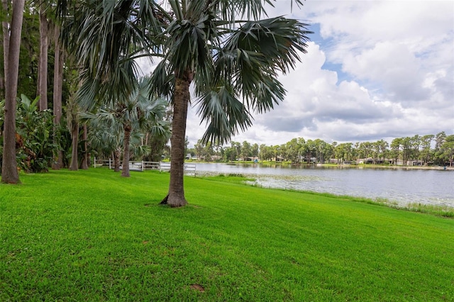 19410 N 41st Hwy, Lutz, FL 33548 - view of green lawn with a water view
