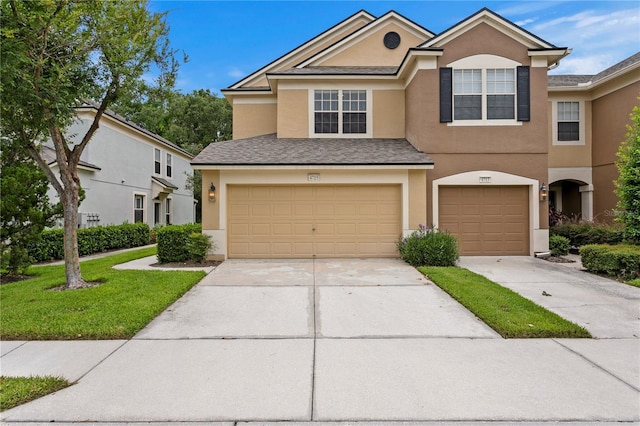 4715 Barnstead Dr, Riverview, FL 33578 - multi unit property with stucco siding, a garage, and driveway