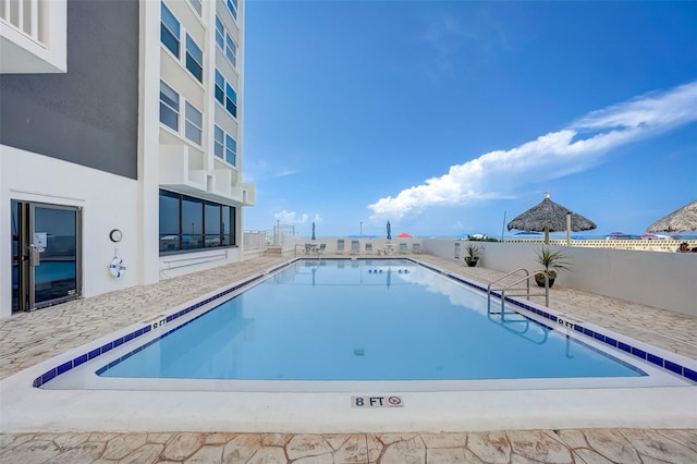 17408 Gulf Blvd Unit 601, Redington Shores, FL 33708 - community pool with a patio area
