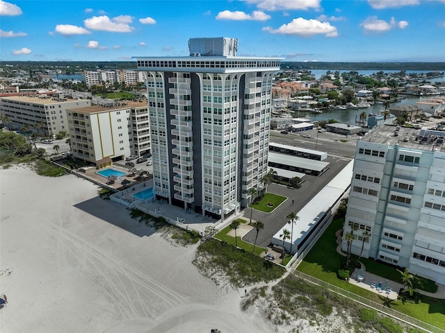 17408 Gulf Blvd Unit 601, Redington Shores, FL 33708 - view of urban area with a large body of water and apartment complex / building