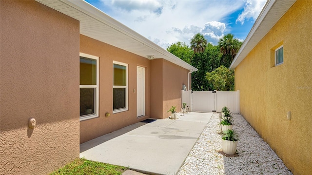 3051 27th Ct E, Palmetto, FL 34221 - view of patio / terrace with a gate