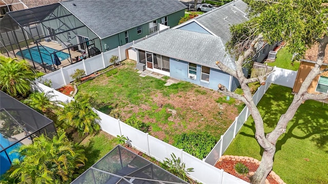 1741 Oak Spring Dr, Tarpon Springs, FL 34689 - view from above of property