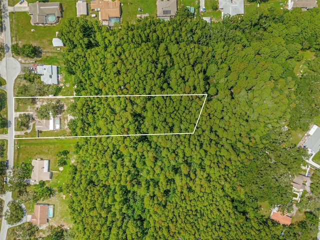10430 Bobcat Dr, New Port Richey, FL 34654 - aerial overview of property's location featuring property parcel outlined