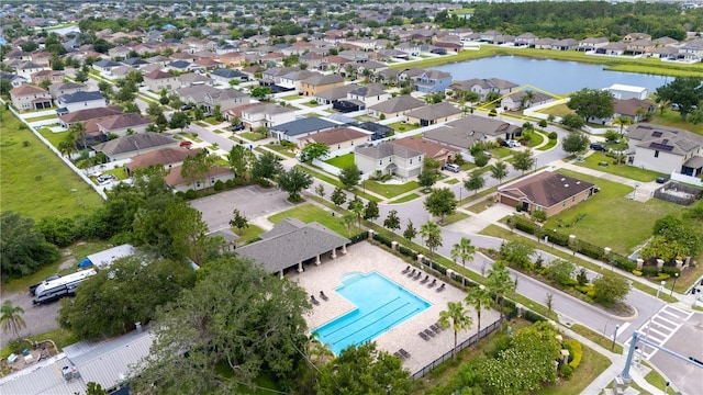 14317 Italia Dr, Wimauma, FL 33598 - aerial overview of property's location with nearby suburban area