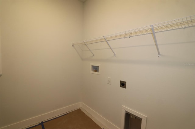 28792 Rambutan Dr, Wesley Chapel, FL 33543 - washroom featuring hookup for an electric dryer and hookup for a washing machine
